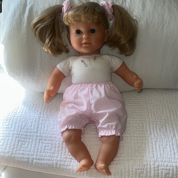 Corolle Vintage vanilla scented baby doll 2000 in prestige beautiful Bebe 14” - Picture 13 of 17